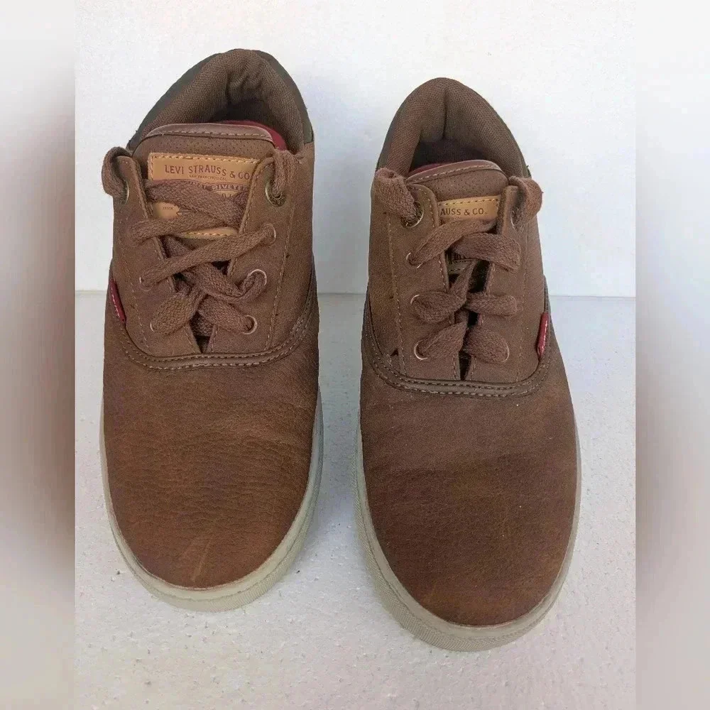 LEVI'S men's ethan wx stacked classic fashion sneaker shoe in tan/brown